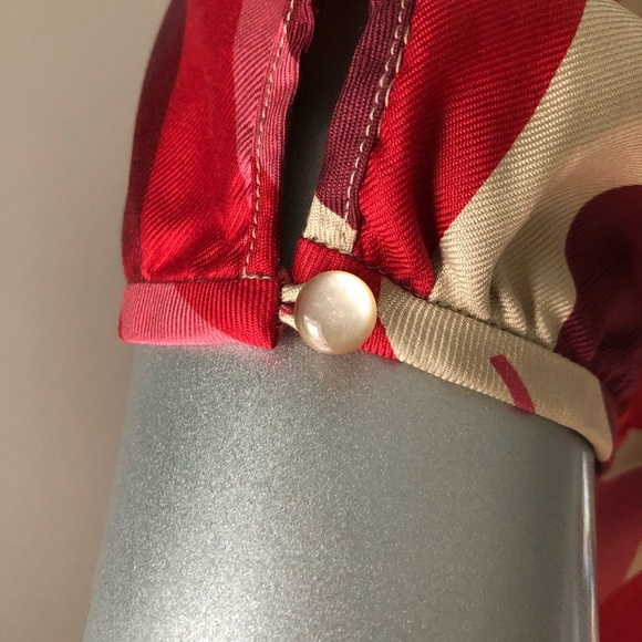 Orla Keily Cyprus Tree shift dress - shades of red - Picture 6 of 11